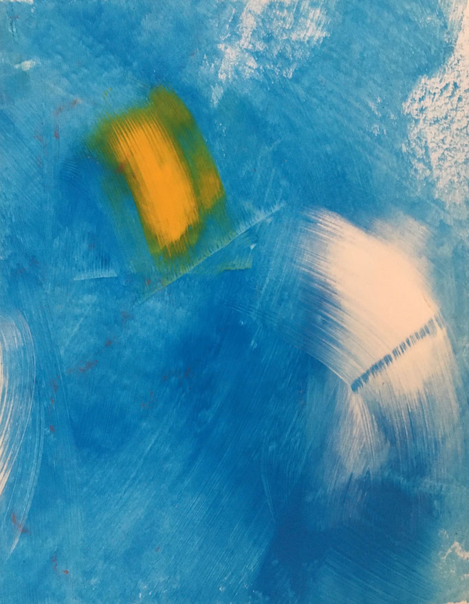 Korallenriff VI, 2013, Gouache auf Papier, 29.5x21 cm, CHF 120