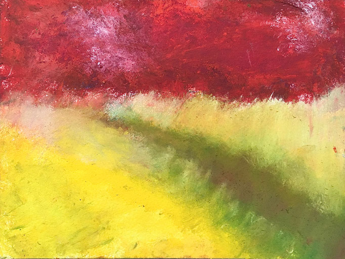 Mein Weg III, 2009, Aquarell und Gouache auf Papier, 24x32 cm, CHF 150