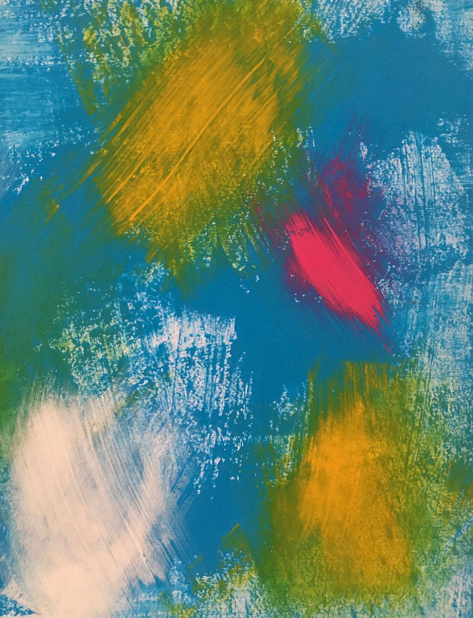 Korallenriff II, 2013, Gouache auf Papier, 29.5x21 cm, CHF 120