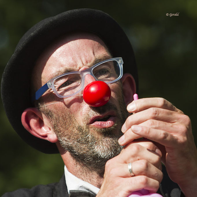 Clown in Lille