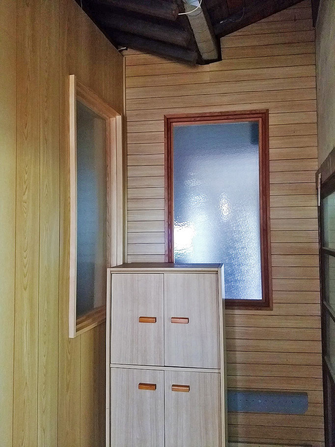 リフォーム施工後　採光窓