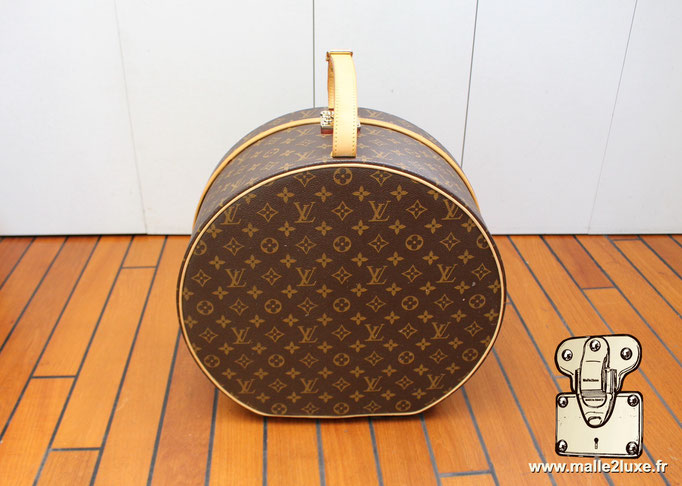 Boite a chapeau ronde 40 - M23624 Louis Vuitton malle