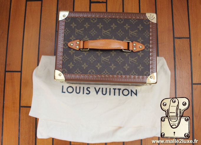 Vanity - boîte à flacon - M21828   Finition (série) : Lozine claire (1er serie)   Prix du neuf chez louis vuitton : 5 500 euros