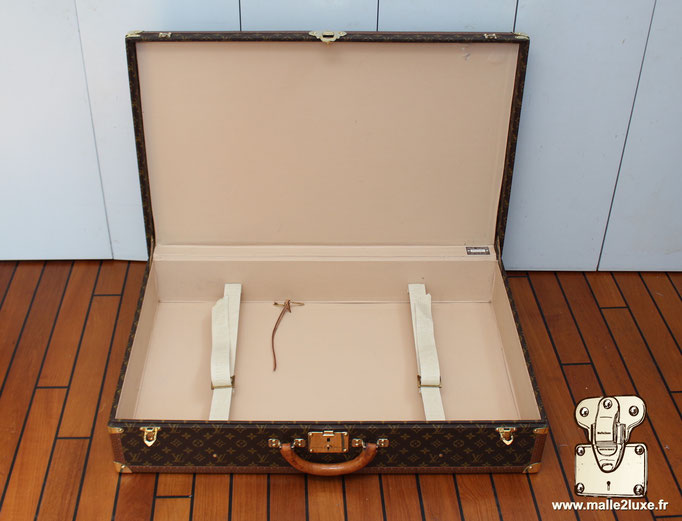 valise de voyage malle Louis Vuitton bisten 80 