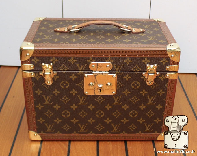 Vanity boite a pharmacie louis vuitton 1990 vintage - Malle2luxe