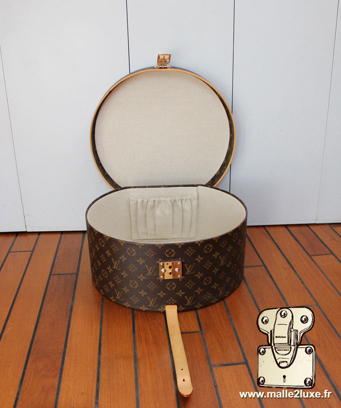 Boite a chapeau ronde 40 - M23624 Louis Vuitton malle