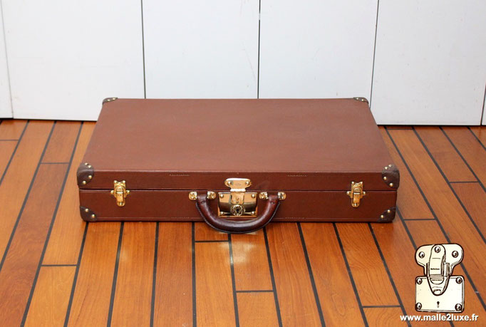 Valise marron louis vuitton