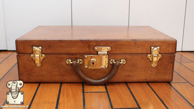 petite valise a bijoux louis vuitton cuir 1918