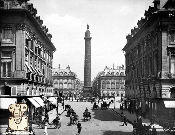 Ancienne photo place vendome paris