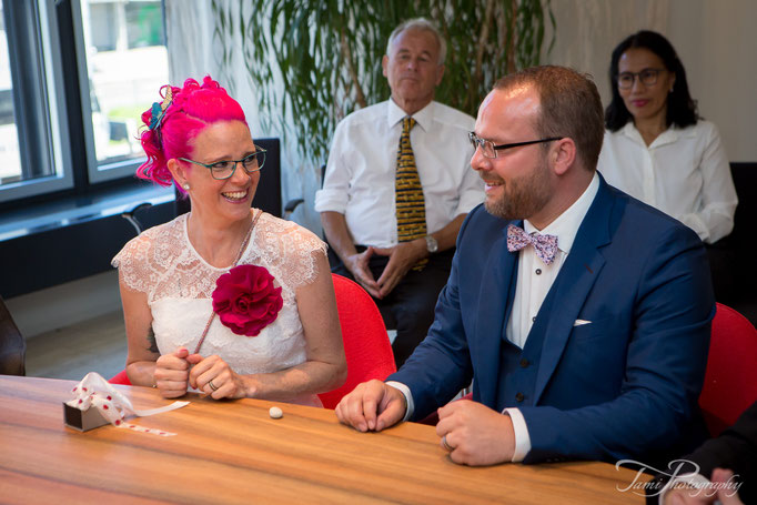 Hochzeitsfotografie im Rathaus St.Gallen