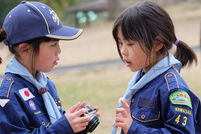 入選「うまくとれたかな」/奥野　靖隆/川崎第43団　カブ隊副長