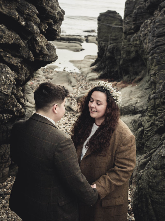 powillimount beach elopements dumfries