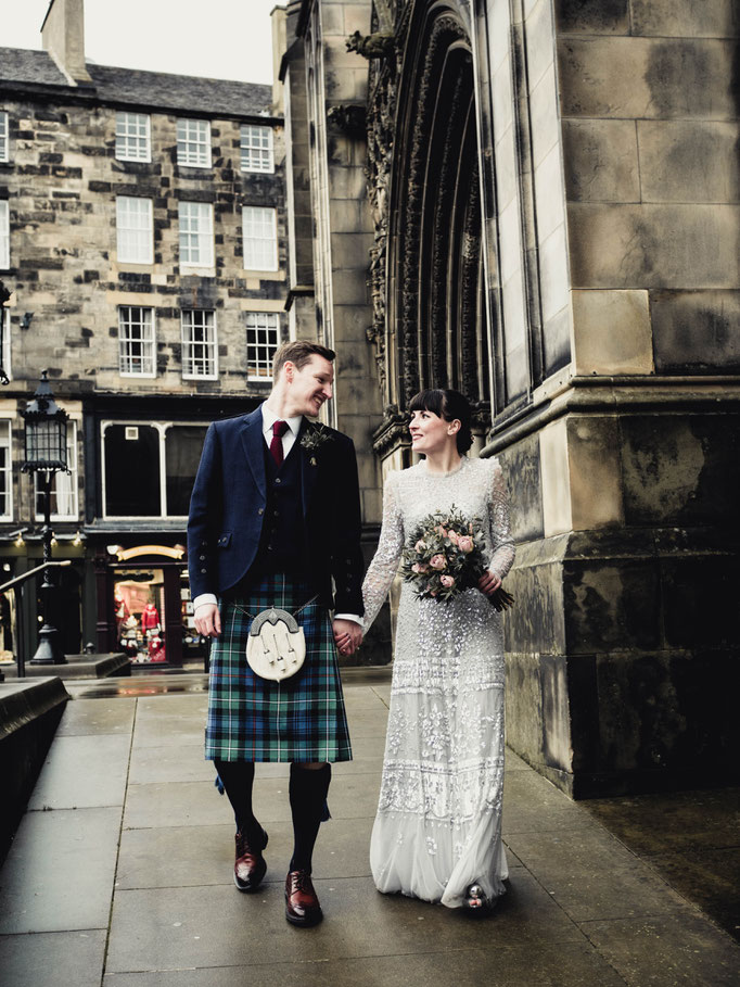 wedding reportage scotland edinburgh