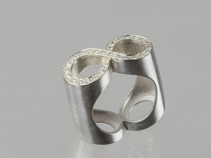 Produktnummer 4147 - 925/- Silber, Brillanten