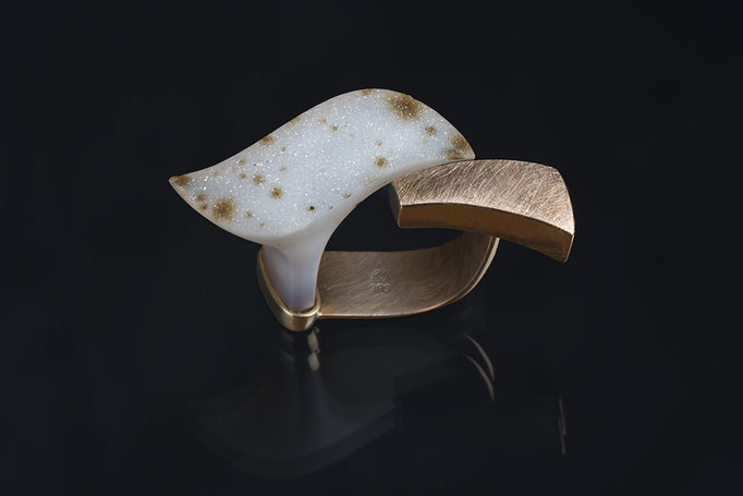Produktnummer 3117 - 585/- Rotgold, Kristallachat