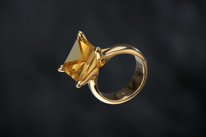 Produktnummer 0097 - Goldberyll, 750/- Gelbgold