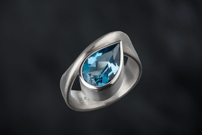 Produktnummer 1837 - Topas, 925/- Silber