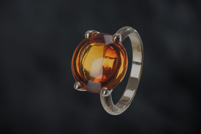 Produktnummer 5457 - Citrin, 585/- Gelbgold
