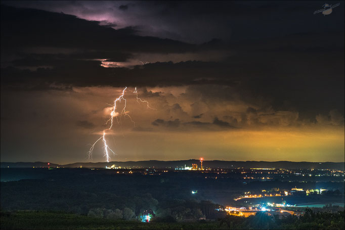 27.07.2018,Gewitter östlich von Wien