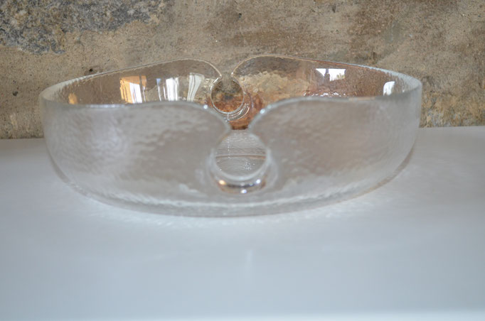 große Rosenthal Glas Schale, Obstschale, Schleuderglas von Zsofia Kanyak. Preis: VB 35,00 €