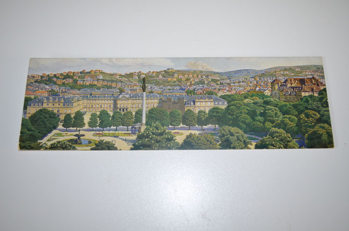 lange Ansichtskarte von Stuttgart, nicht gelaufen, nicht beschriftet, ca. ab 1910. Preis: 2,90 € 