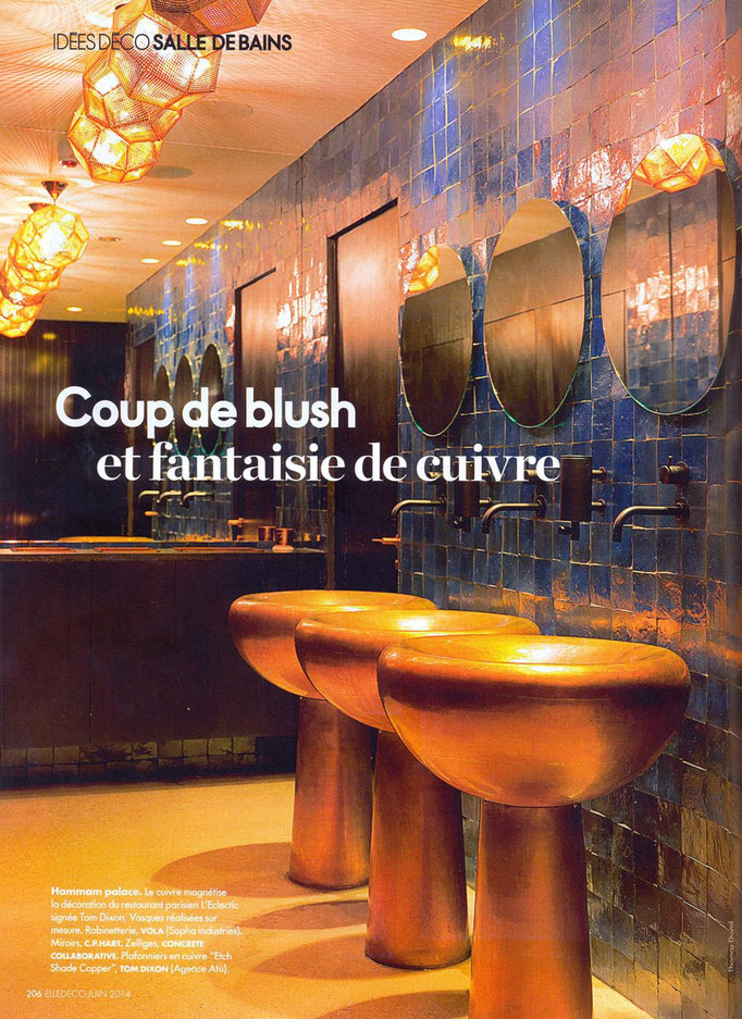 ELLE Deco 06/2014: Zelliges 10x10 cm