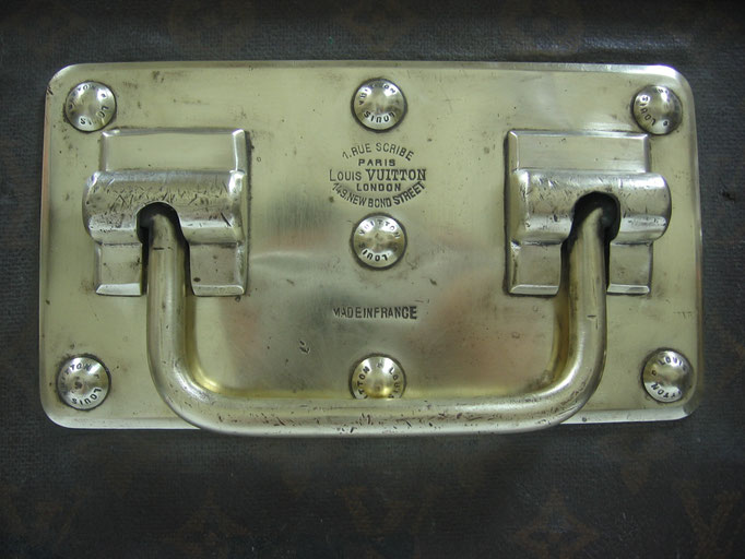 Restauración baúl de viaje Louis Vuitton 