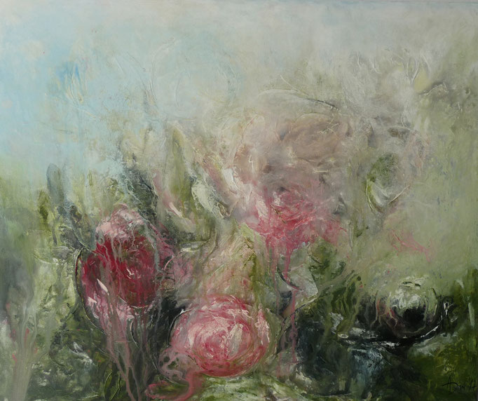 Acryl-Mischtechnik, Format 120x100 Privatbesitz