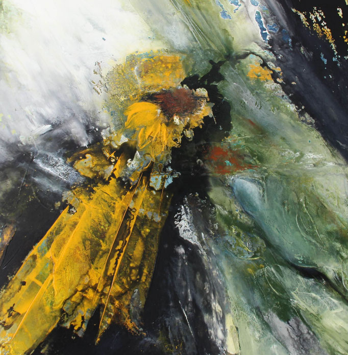 Acryl-Mischtechnik, Format 120x100
