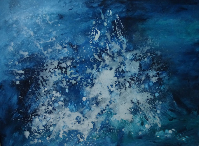 Acryl-Mischtechnik, Format 100x80