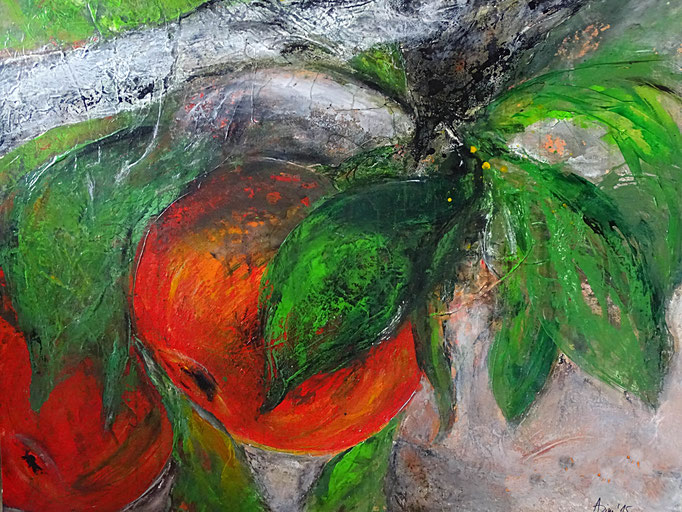 Acryl-Mischtechnik, Format 120x100