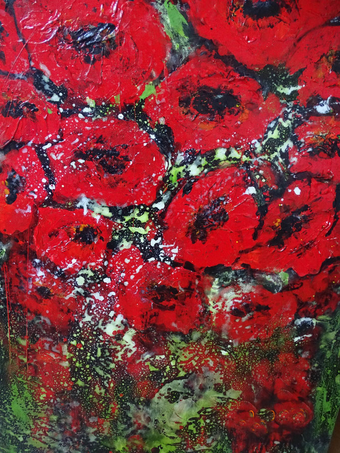 Acryl-Mischtechnik, Format 100x70 Privatbesitz