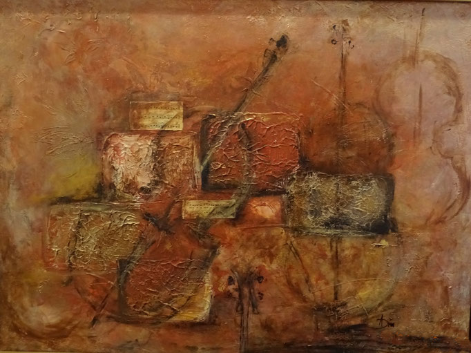 Acryl-Mischtechnik, Format 80x60
