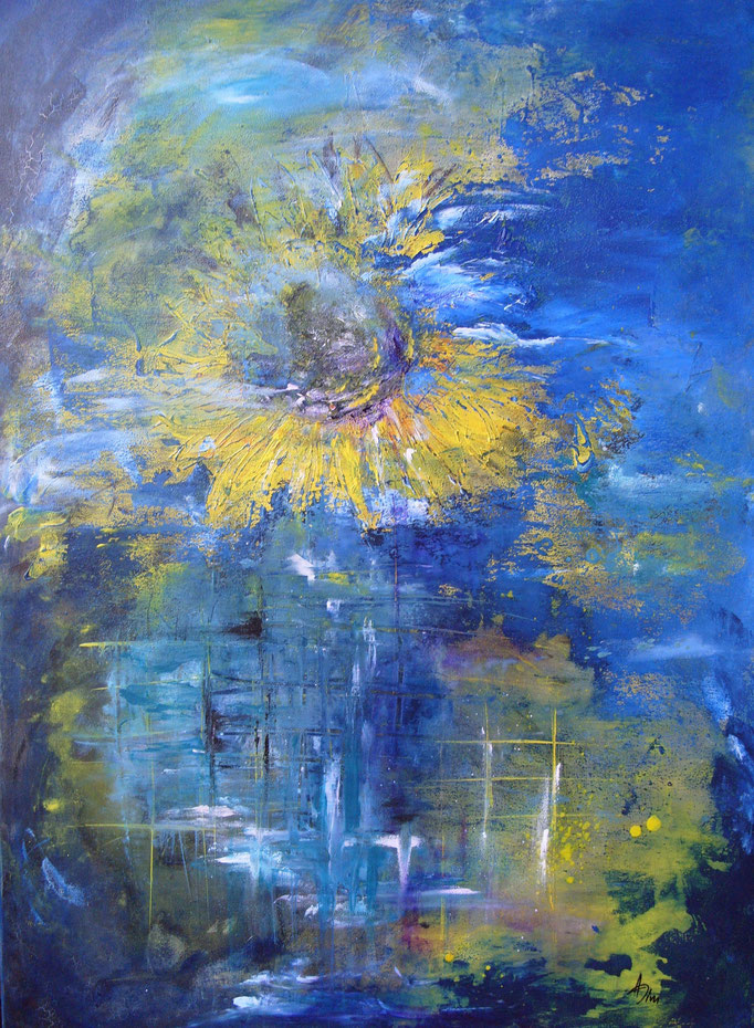 Acryl-Mischtechnik, Format 100x80, Privatbesitz
