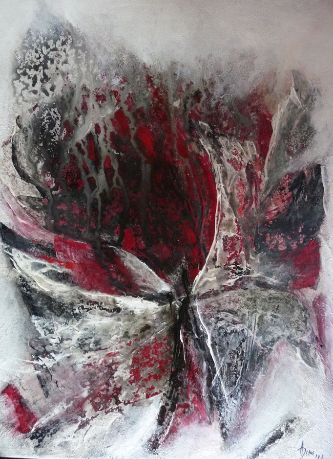 Acryl-Mischtechnik, Format 80x60
