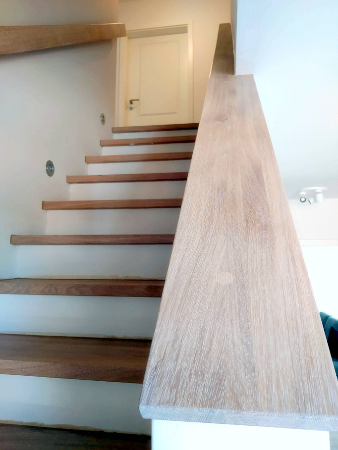 Treppenbau und Treppen Handlauf - Tischlerei Neelsen