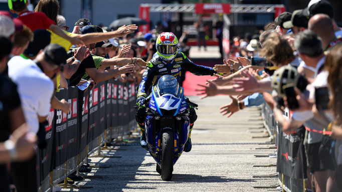 SBK Misano 2022 Dominique Aegerter