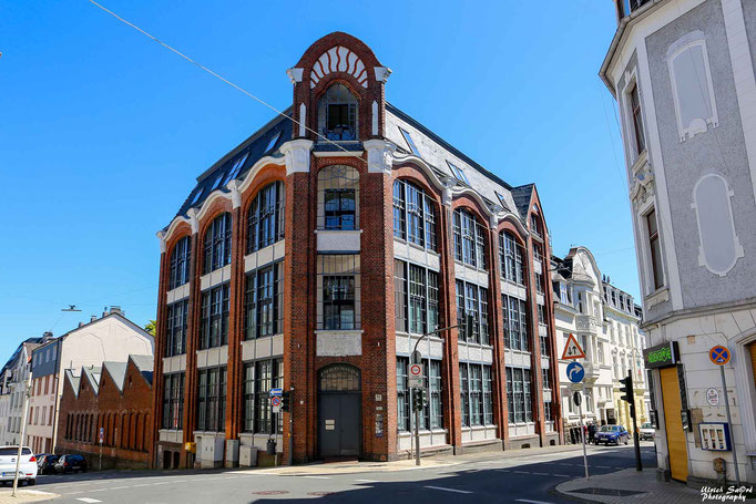 Kreuzstraße/Ecke Allensteiner Straße,ehemals Bandweberei Joel & Schwalenstöcker