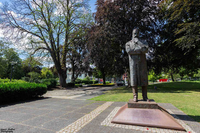 Engelsstatue im Engelsgarten