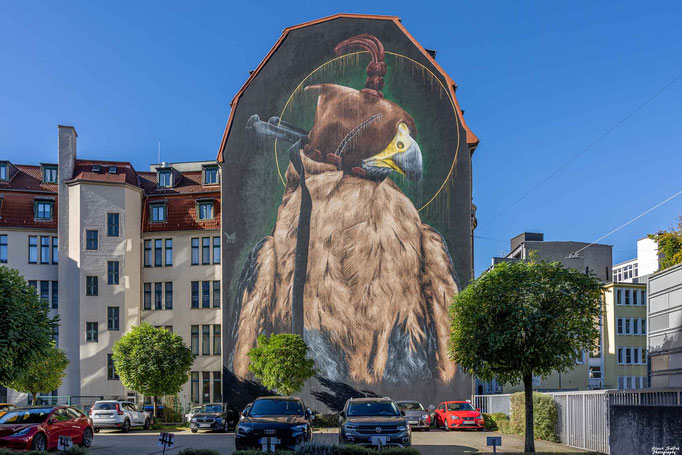 Mural an der Hofaue