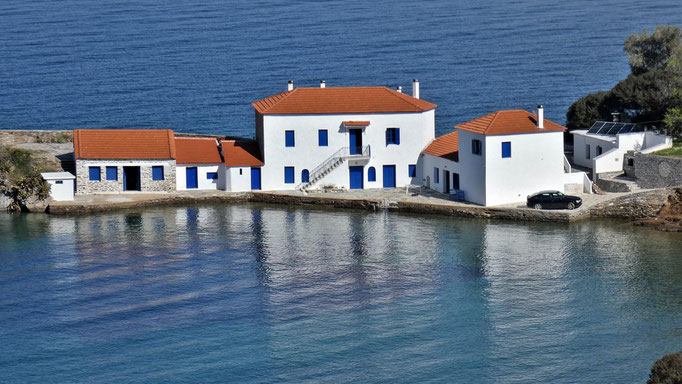 Bucht von Zasteni - eines der beliebtesten Fotomotive des Pilions.