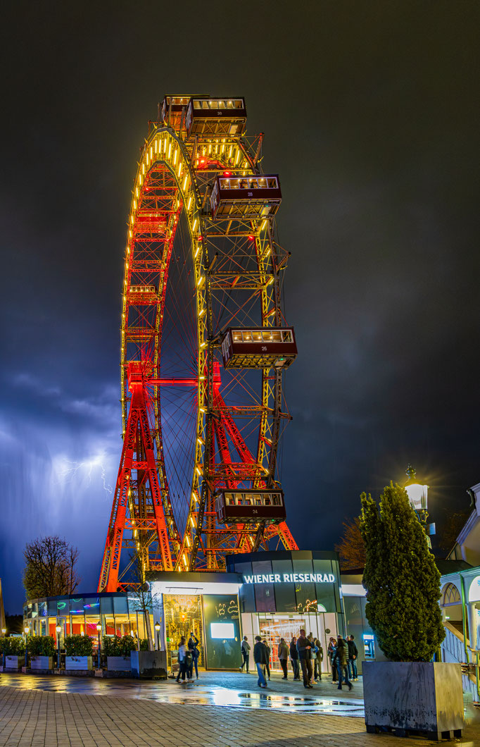 Vienna Prater Riesenrad w. Lightning, 2026