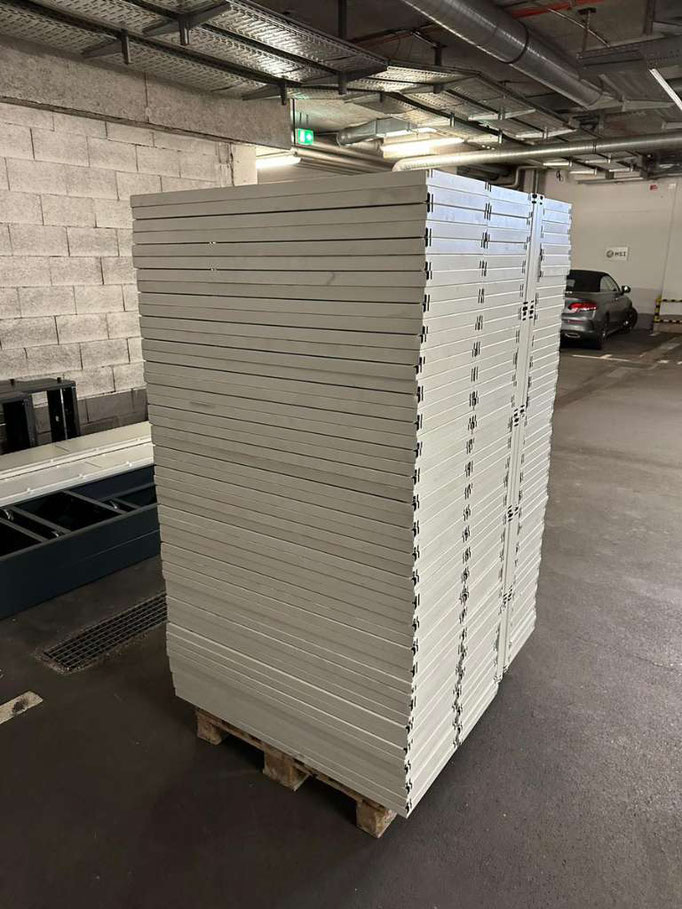 Gebrauchte Regale - für Archiv, Schachteln, Ware, Bücher, Ordner, Kleinteillager, Archivierung. lagerconsulting.at 