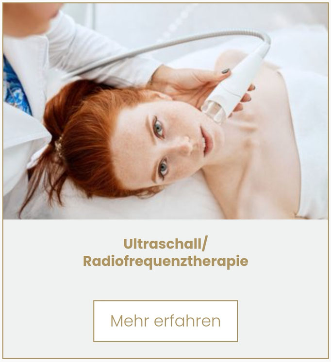 Ultraschall/ Radiofrequenztherapie