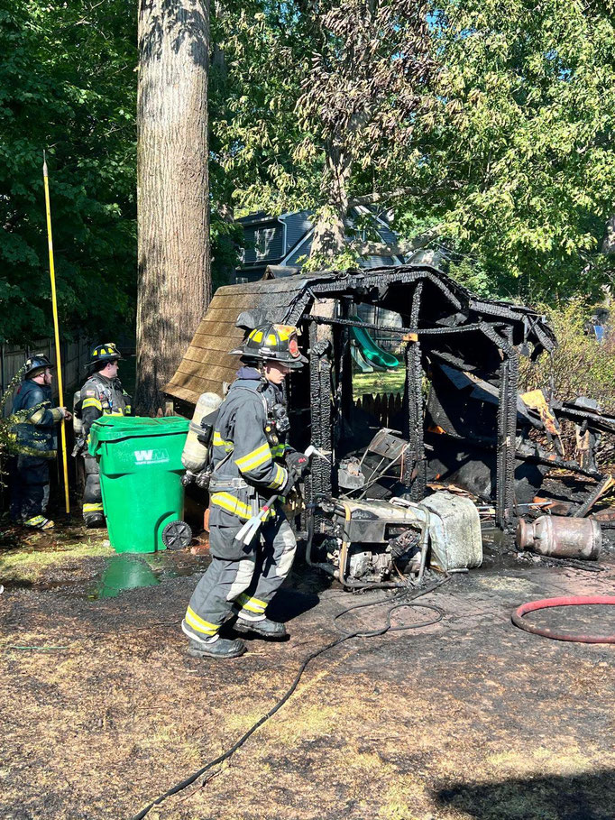 Fire aftermath
