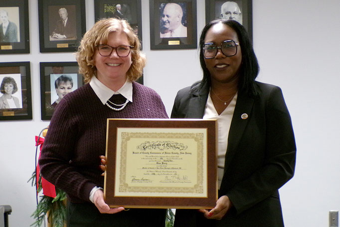 Gina Berry Certificate of election