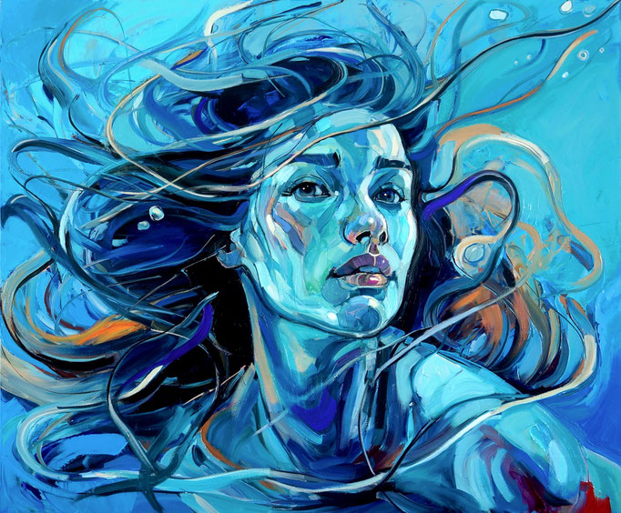 BLISS series 100x120cm, 2023