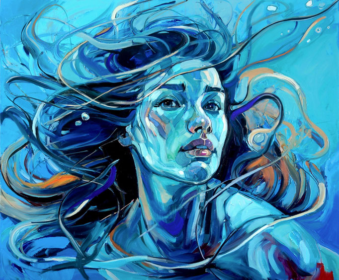 BLISS series 100x120cm, 2023