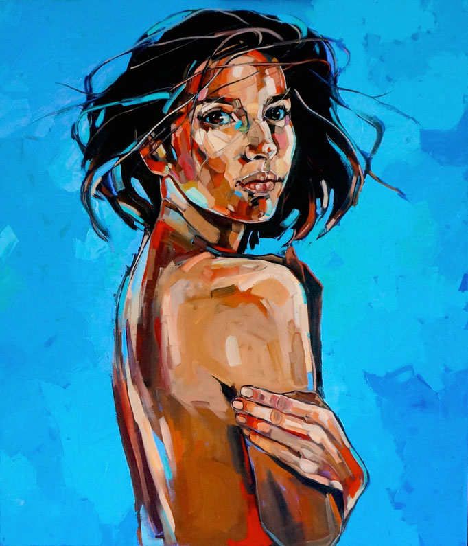SERENITY 140x120cm, oil on canvas
