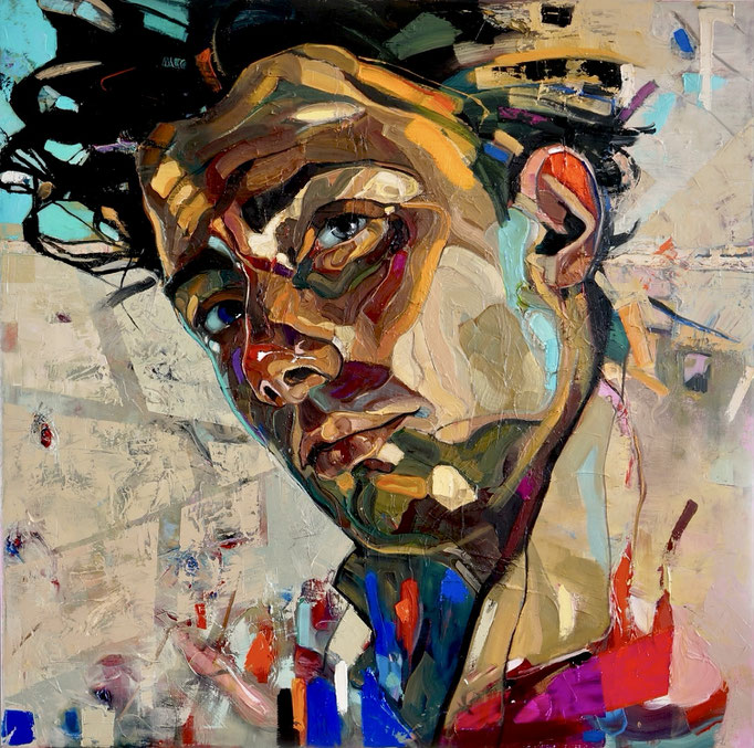 SUBLIME TRANSCENDENCE series, 100x100cm, 2024